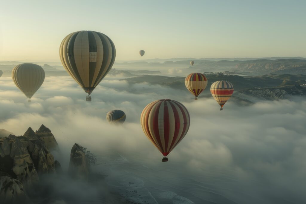 hot air balloon flight dubai