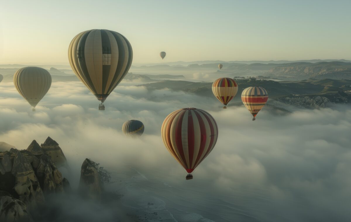 hot air balloon flight dubai